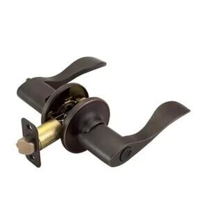 Design House 700542 SPRINGDALE BRONZE 2-WAY LATCH DOOR LEVER - See Pics